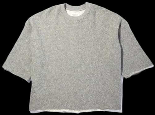 FEAR OF GOD S/S Crewneck Sweatshirt Heather Grey