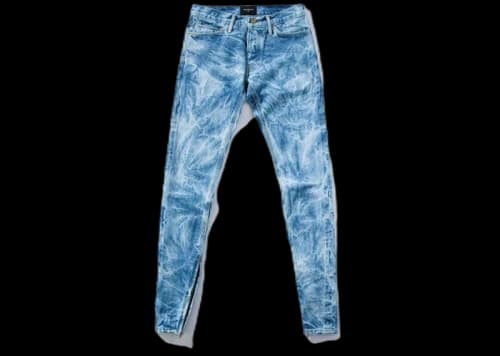 FEAR OF GOD Selvedge Denim Holy Water Denim Jeans Indigo