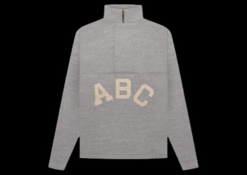Fear of God Seventh Collection ABC Pullover Dark Heather Grey