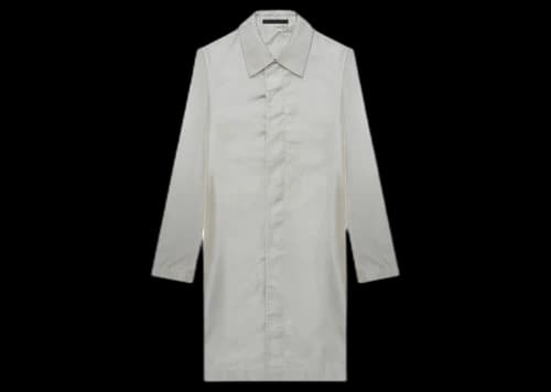 Fear of God Seventh Collection Car Coat Grey Iridescent