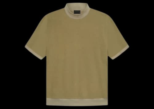 Fear of God Seventh Collection Inside Out Mock Neck Sweatshirt Army