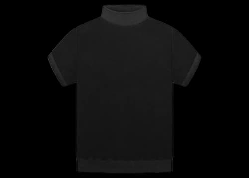 Fear of God Seventh Collection Inside Out Mock Neck Sweatshirt Black