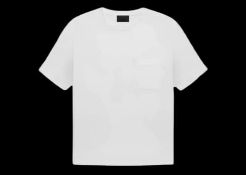 Fear of God Seventh Collection Pique Pocket Tee White