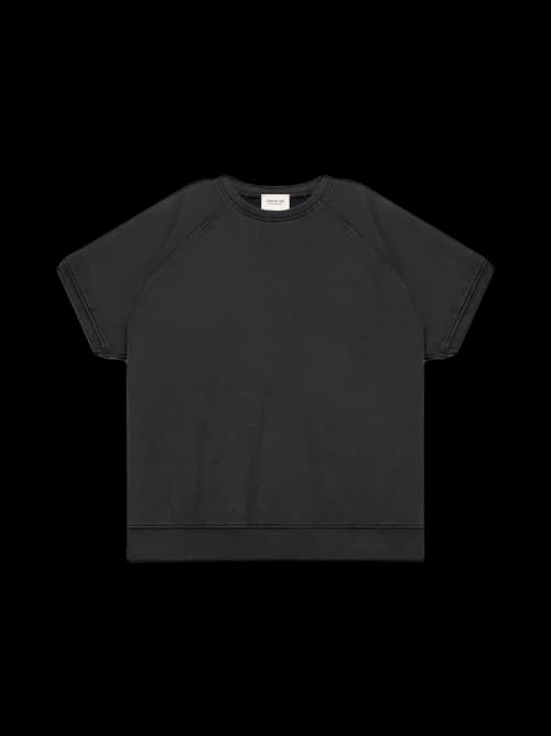 FEAR OF GOD Short Sleeve Sweatshirt Vintage Black