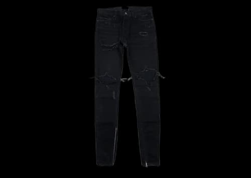 FEAR OF GOD SSENSE Vintage Black Selvedge Denim Jeans Vintage Black