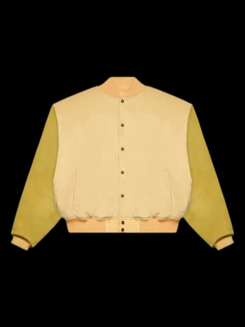 FEAR OF GOD Varsity Jacket Garden Glove Yellow