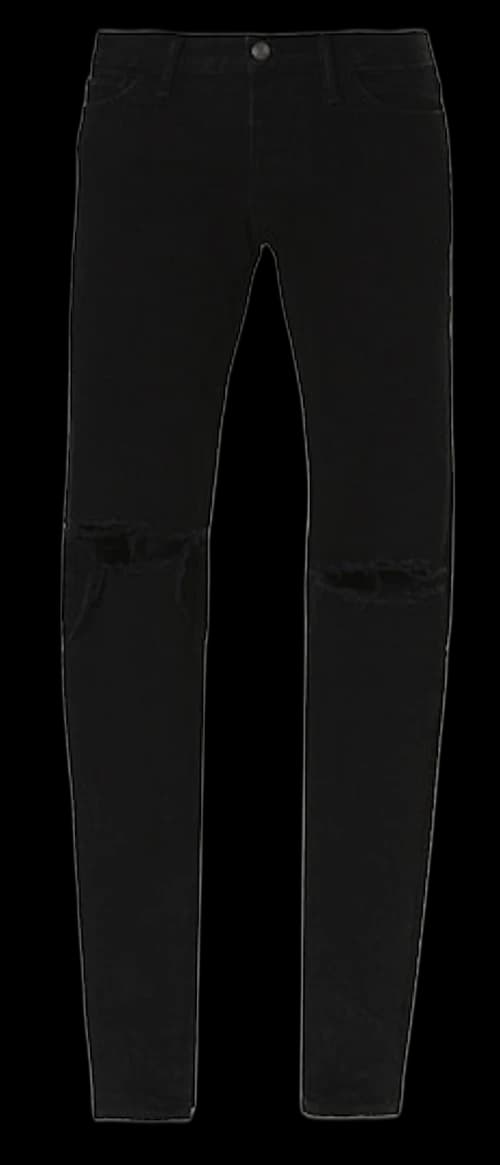 FEAR OF GOD Vintage Black Selvedge Denim Jeans Vintage Black