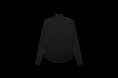 FEAR OF GOD x Ermenegildo Zegna Cotton Zip Neck Shirt Black
