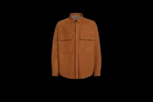 FEAR OF GOD x Ermenegildo Zegna Nubuck Overshirt Vicuna