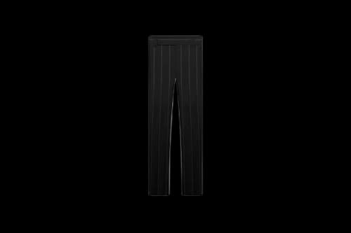 FEAR OF GOD x Ermenegildo Zegna Striped Wool Pants Black