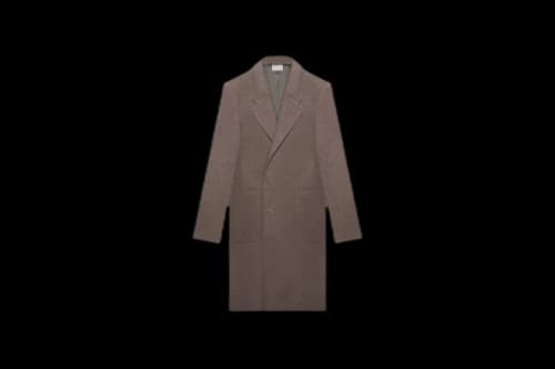 FEAR OF GOD x Ermenegildo Zegna Wool Single Breasted Coat Taupe