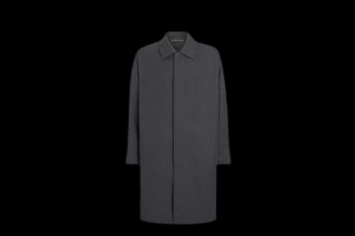 FEAR OF GOD x Ermenegildo Zegna Wool Trenchcoat Anthracite