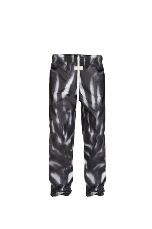 FEAR OF GOD x Nike All Over Print Pants Black/Sail/Black