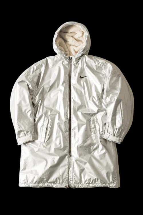 FEAR OF GOD x Nike Parka Jacket Metalic Silver