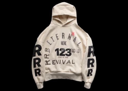 Fear of God x RRR123 Revival Hoodie Ivory