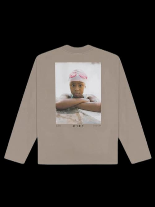 FEAR OF GOD x Shaniqwa Jarvis Rituals #1 Long Sleeve T-Shirt Taupe