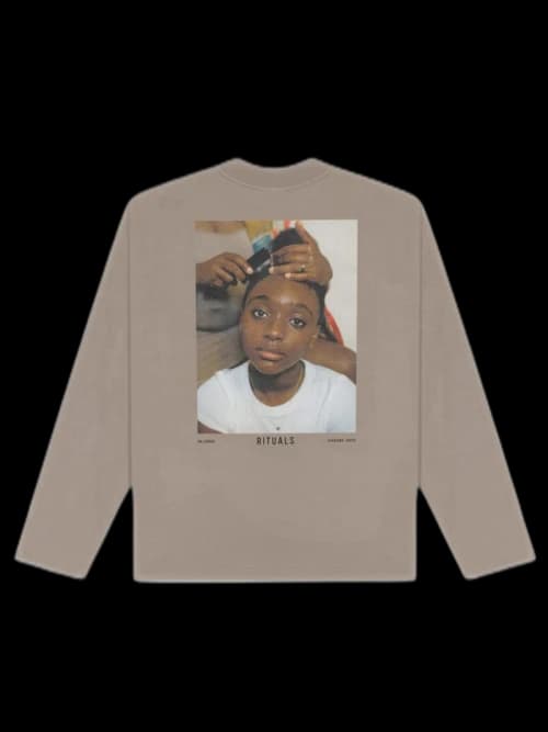 FEAR OF GOD x Shaniqwa Jarvis Rituals #2 Long Sleeve T-Shirt Taupe