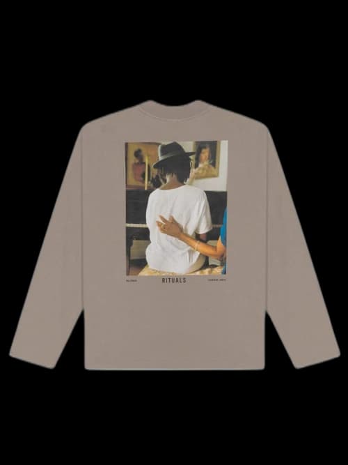 FEAR OF GOD x Shaniqwa Jarvis Rituals #3 Long Sleeve T-Shirt Taupe