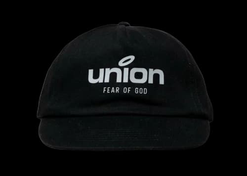 Fear of God x Union 30 Year Panel Hat Black