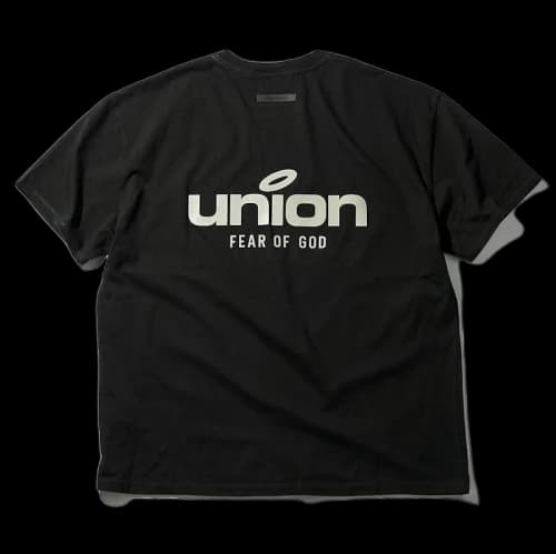 Fear of God x Union 30 Year Vintage Tee Black