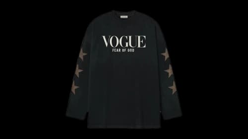 Fear of God x Vogue Hollywood Long Sleeve Tee Black