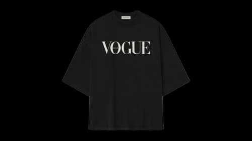Fear of God x Vogue Hollywood Tee Black