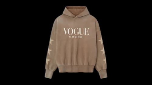 Fear of God x Vogue Neighborhood Hoodie Dune Pearl