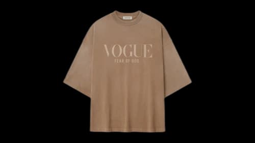 Fear of God x Vogue Neighborhood Tee Dune Pearl
