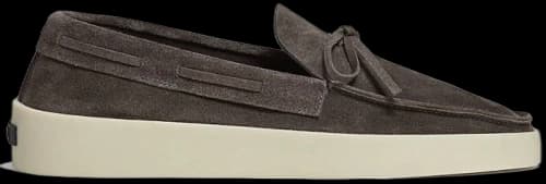 Fear Of God Zegna Suede Loafers Ermenegildo Zegna Grey
