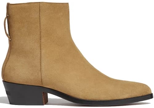 Fear Of God Zegna Suede Texan Boots Ermenegildo Zegna Camel