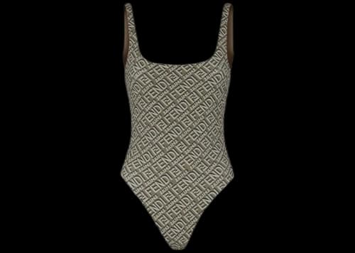 Fendi x SKIMS Reversible One-Piece Swimsuit Illinois