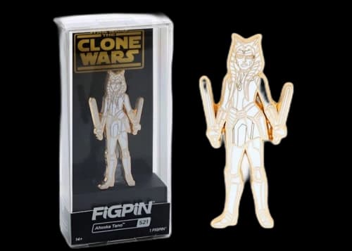 FiGPiN Ahsoka Tano Gold Exclusive Pin #521