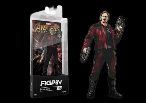 FiGPiN Avengers Infinity War Starlord Pin #140