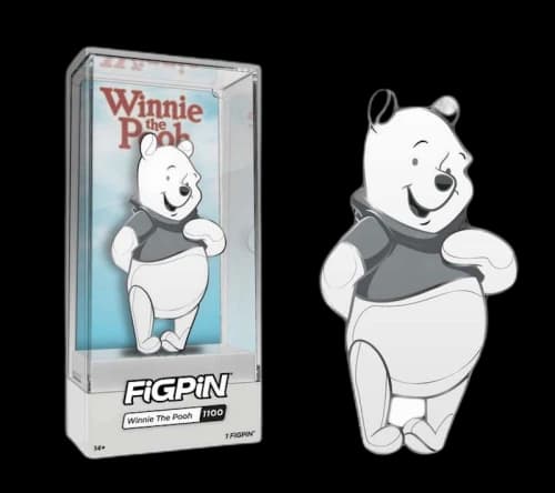 FiGPiN Disney Winnie the Pooh 2022 NYCC Exclusive #1100 (LE 1500) White
