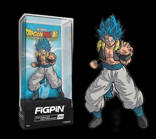 FiGPiN Dragon Ball Super Broly Movie Super Saiyan God Super Saiyan Gogeta #202