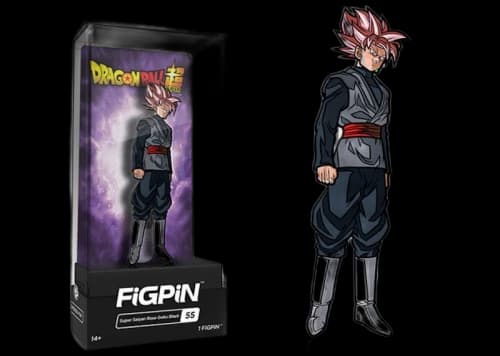 FiGPiN Dragon Ball Super Saiyan Rose Goku Black Pin #55