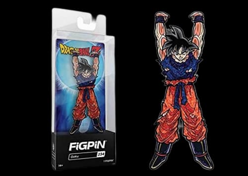 FiGPiN Dragon Ball Z Goku Glitter Spirit Bomb Pin #234
