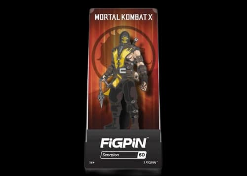 FiGPiN Mortal Kombat X Scorpion Pin #60