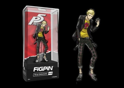 FiGPiN Persona 5 Ruji Sakamoto Pin #448