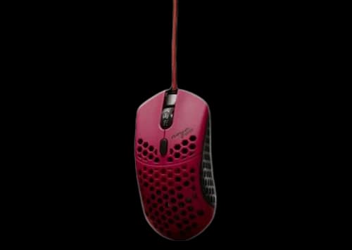 Finalmouse Ultralight x Ninja Air58 Cherry Blossom Gaming Mouse Red