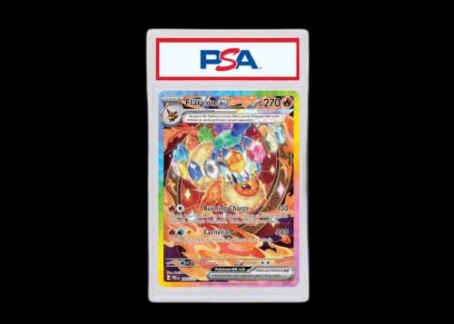 Flareon ex 2025 Pokémon Scarlet & Violet Prismatic Evolutions Special Illustration Rare 146/131 (PSA or BGS Graded)
