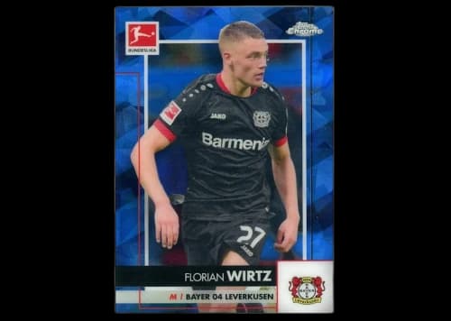 Florian Wirtz 2020 Topps Chrome Bundesliga Sapphire #64 (Ungraded)