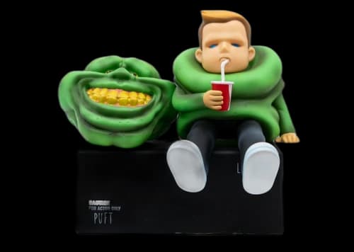 Fools Paradise Ghostbusters - Behind The Door Figure Green