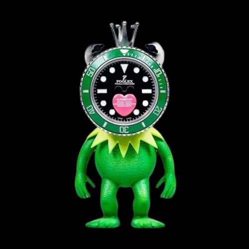 Fools Paradise Honmono Taiketsu // K. Frog Vinyl Figure
