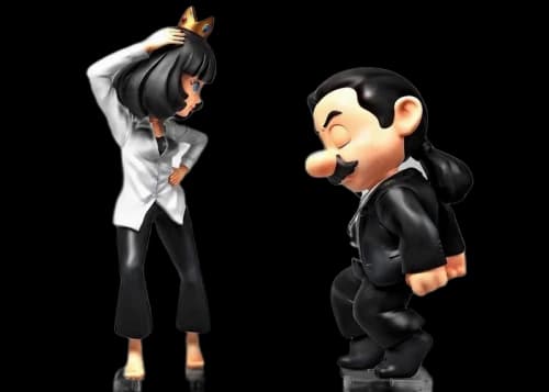 Fools Paradise Super Fiction Medium Vinyl Figure Set