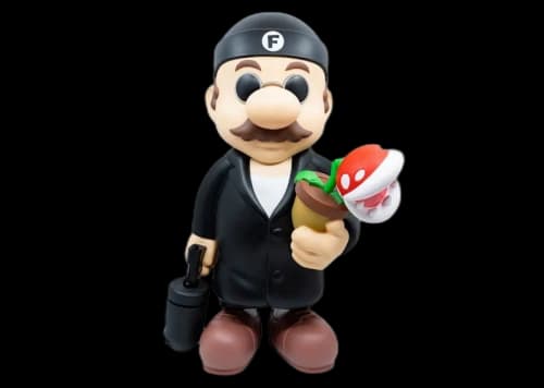 Fools Paradise x TMall Super Professional Vinyl Figure Black