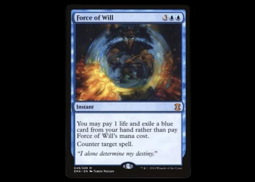 Force of Will Eternal Masters Mythic #49 (Ungraded)