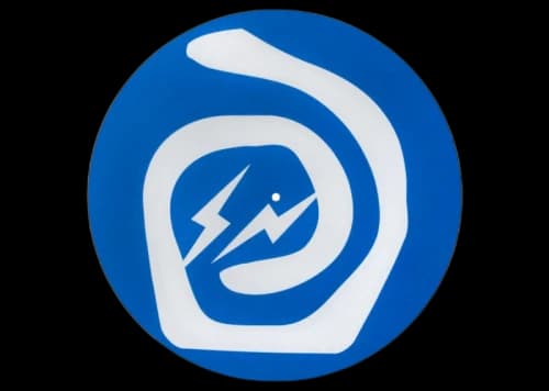 Fragment x Interscope 01 Double-sided Slipmat Blue Black