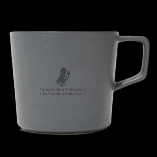 Fragment x Pokemon Charmander Thunderbolt Project x Sequence Miyashita Park Tea Cup Grey