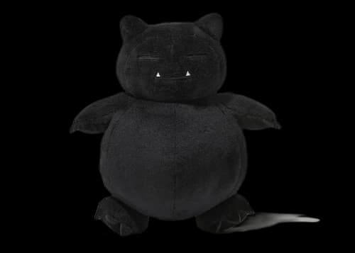 Fragment x Pokemon Snorlax Thunderbolt Project x Sequence Miyashita Park Plush Doll Black M